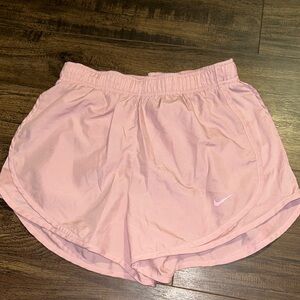 Pink Nike shorts